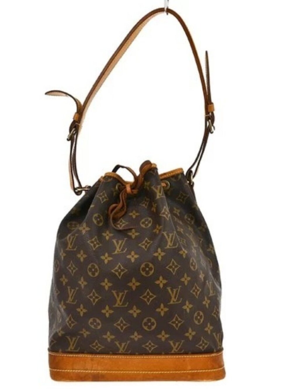 BUYIT03 LOUIS VUITTON NOE DRAWSTRING SHOULDER BAG MONOGRAM M42224 SP1916